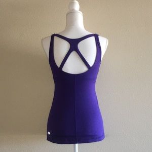 Lululemon Royal Purple Cross Back Tank